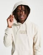 Vans Hoodie With Chest Logo In Vintage Wash Oatmeal-neutral