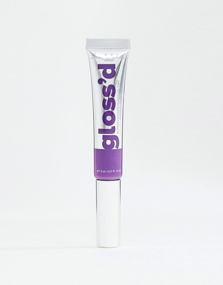 Lottie London Gloss'd Supercharged Lip Gloss Oil - Frozen-pink