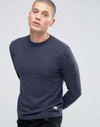 Only & Sons Fine Knit Sweater - Navy