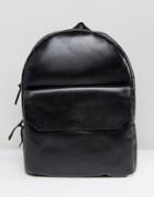 Royal Republiq New Courier Leather Backpack - Black