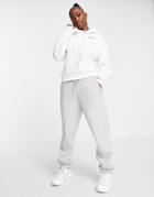 Na-kd Organic Cotton Logo Print Hoodie In White