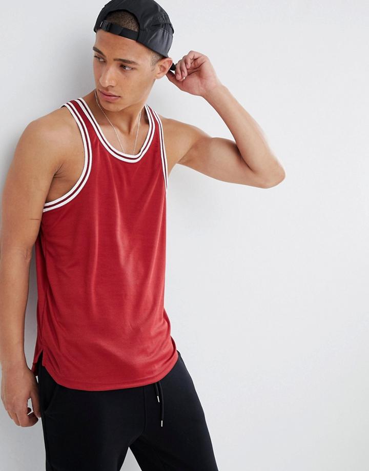D-struct Rib Trim Tank - Red