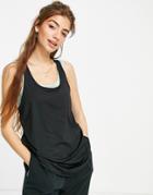 Cotton: On Active Tank Top In Gray-grey
