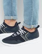Boss Green By Hugo Boss Extreme Run Suede Sneakers - Black