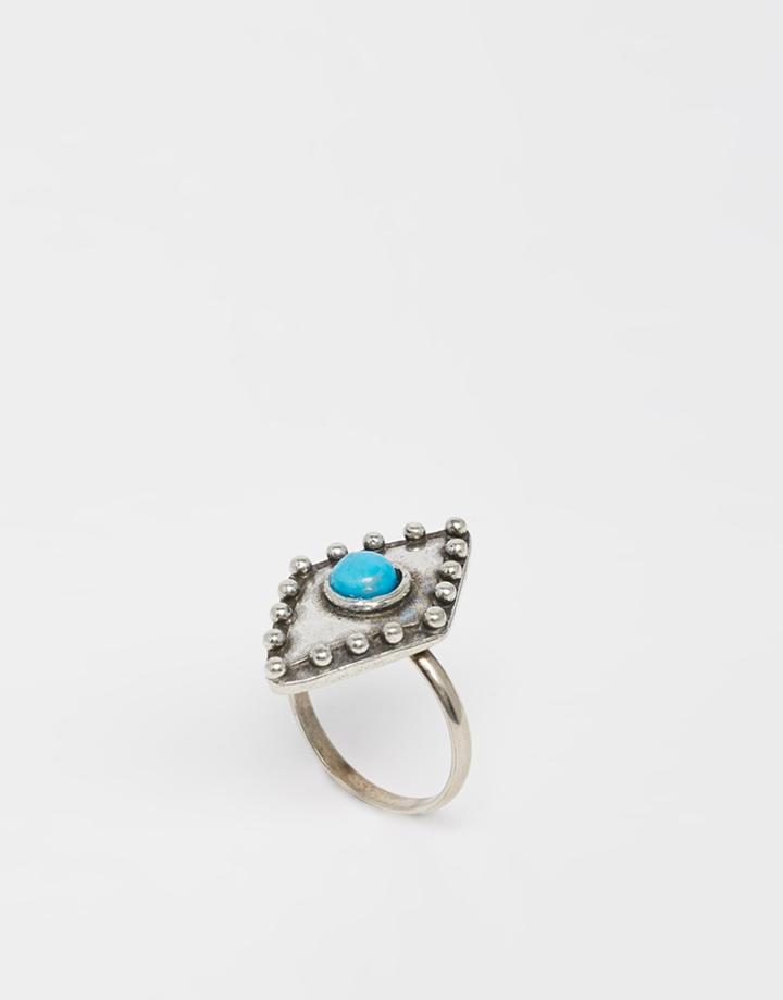 The 2bandits Poppy Ring - Silver