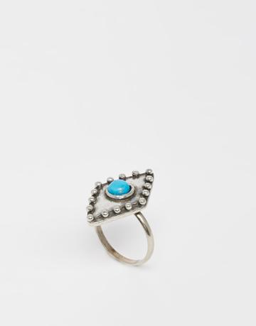 The 2bandits Poppy Ring - Silver