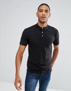 Troy Jersey Polo Shirt - Black