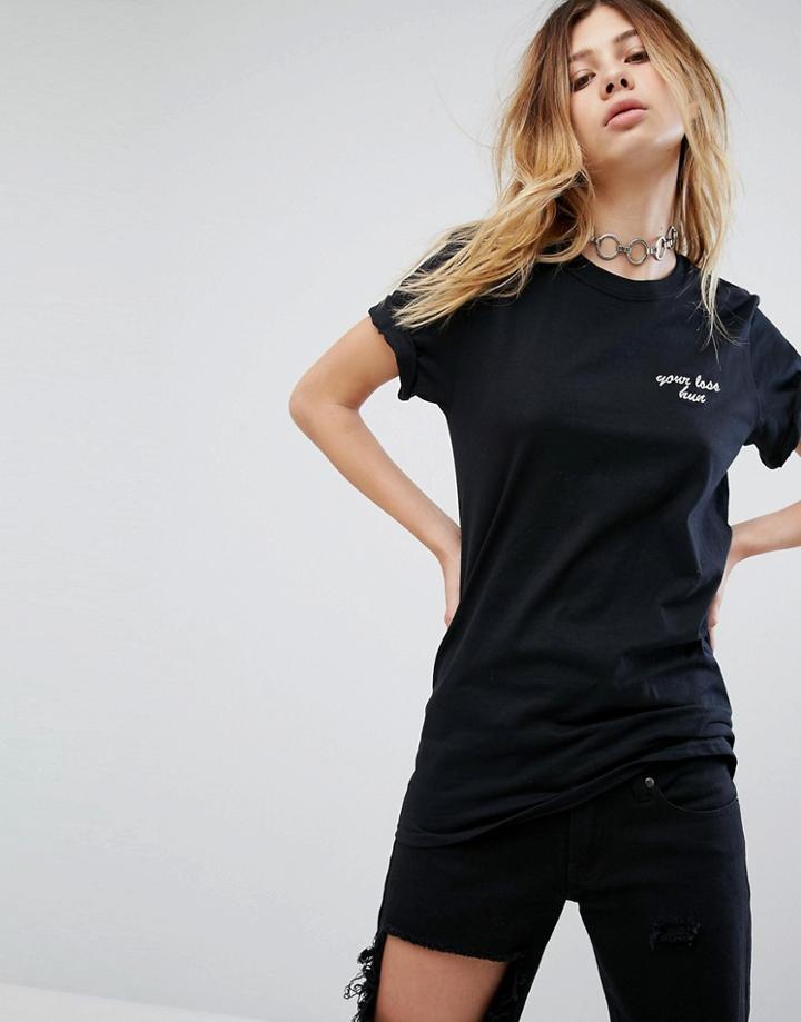 Adolescent Clothing Your Loss Hun T Shirt - Black