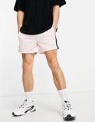 Puma King Soccer Shorts In Pastel Pink