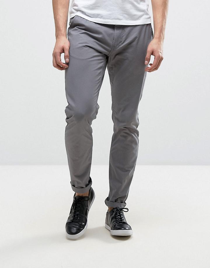 Blend Chino Twister Slim Fit - Gray