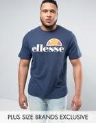 Ellesse Plus T-shirt With Classic Logo - Navy