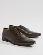 Kg By Kurt Geiger Wide Fit Kaden Lace Up Shoes - Brown
