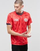 Umbro Retro T-shirt With Crew Neck - Red