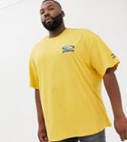 Puma Plus Organic Cotton T-shirt In Yellow Exclusive At Asos - Yellow