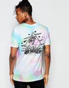 Friend Or Faux T-shirt 90's Style Print - Pink
