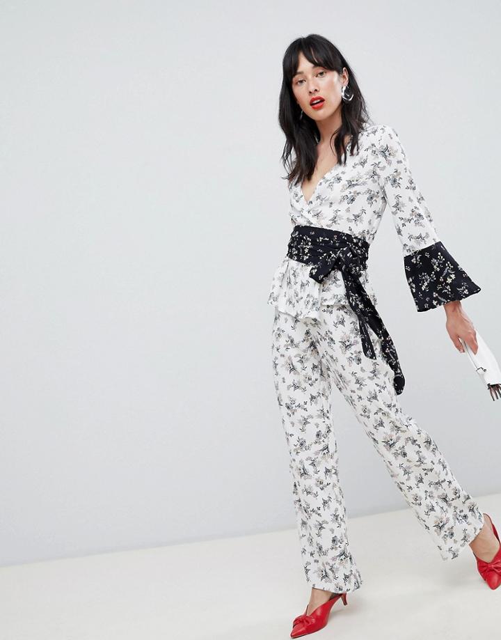 Unique 21 Floral High Waist Pants - Multi