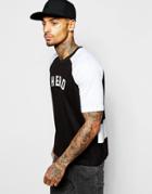 Hero's Heroine Longline 3/4 Length T-shirt