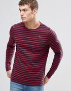 G-star Prebase Breton Stripe Top Long Sleeve - Blue