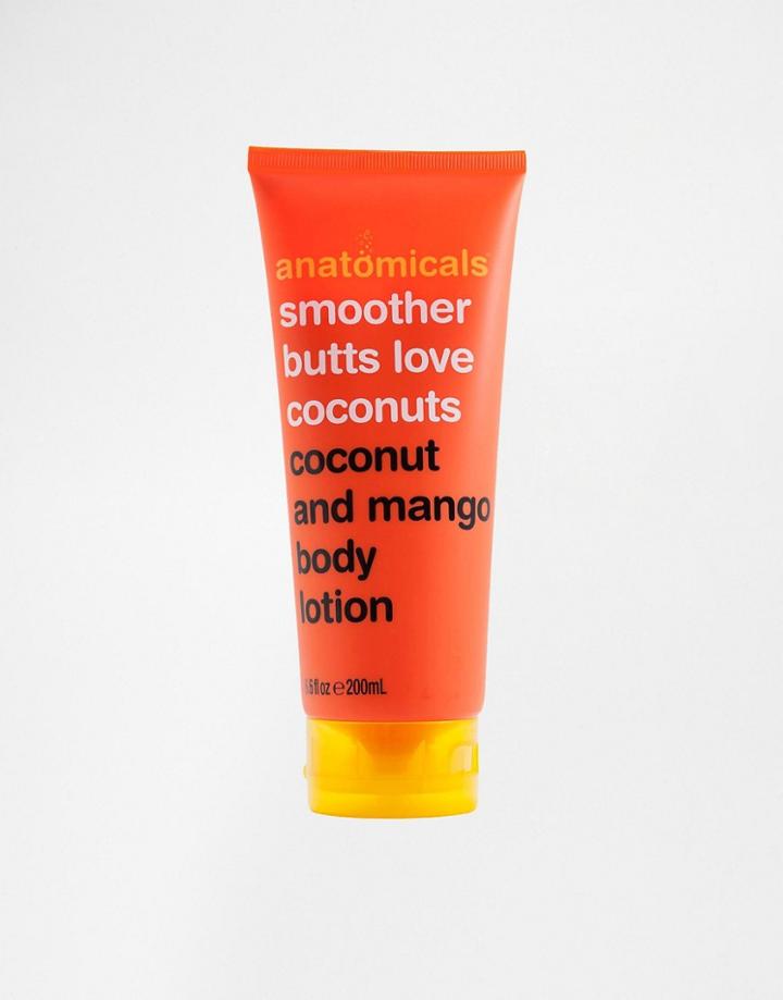 Anatomicals Smoother Butts Love Coconut- Body Lotion 200ml - Clear