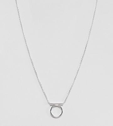 Kingsley Ryan Sterling Silver Circle Pendant Necklace - Silver