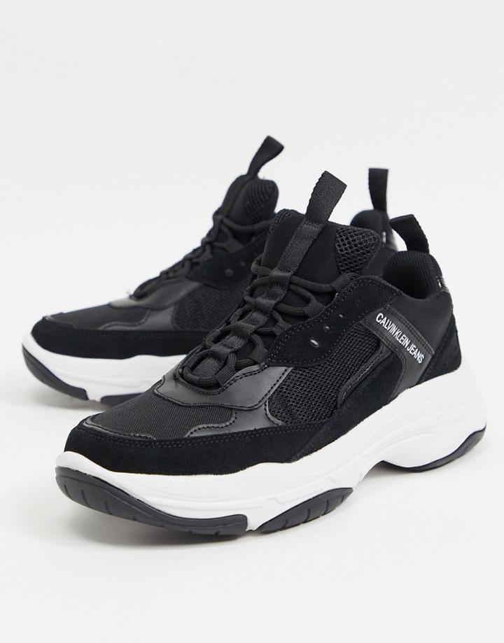 Calvin Klein Jeans Marvin Sneakers In Black