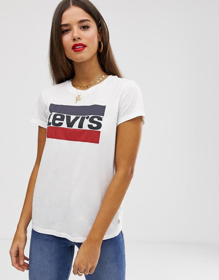 Levi's Perfect T-shirt With Vintage Logo-black