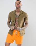 Threadbare Swim Shorts - Yellow