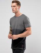 Ringspun Ombre T-shirt - Gray