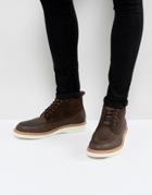 Selected Homme Rud Chukka Boots In Brown - Brown