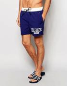 Tommy Hilfiger Color Block Swim Short Blue - Blue
