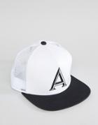 Adidas Originals Snapback Cap In White Ay9380 - White