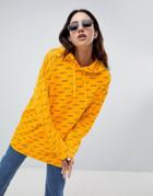 Weekday Allover Print Choice Hoodie - Multi