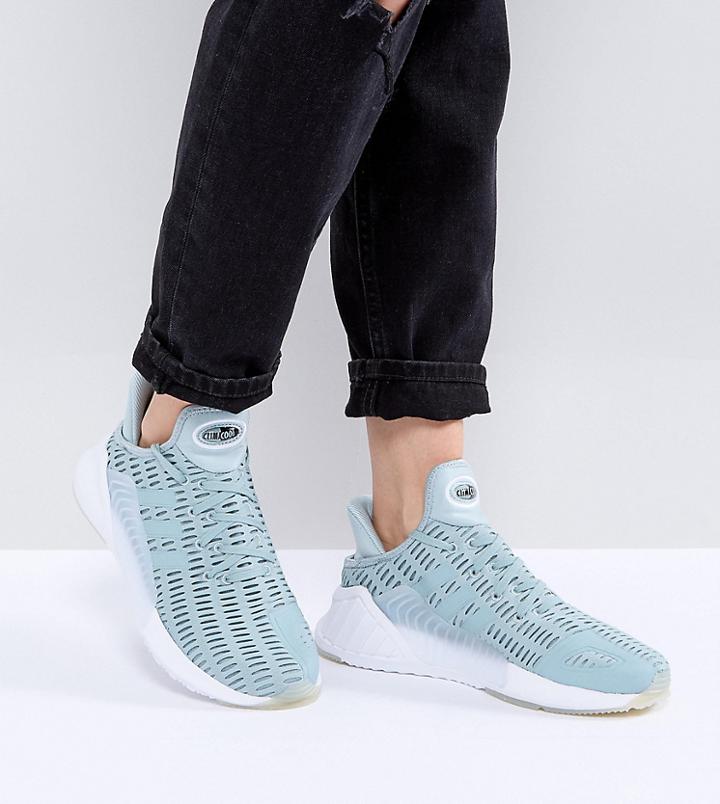 Adidas Originals Climacool Sneakers In Pale Green - Green