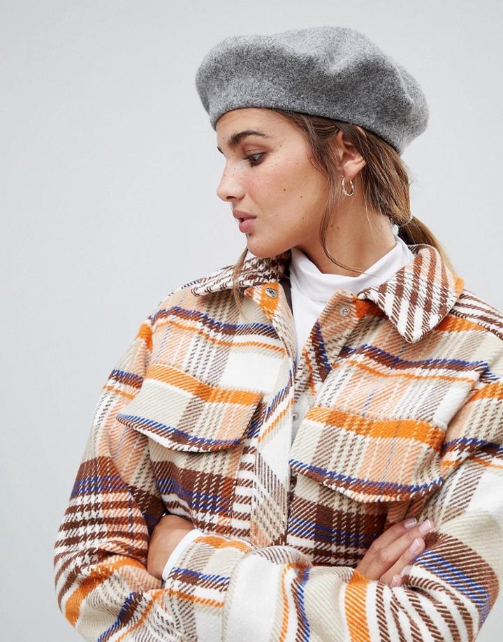 Brave Soul Gray Beret - Gray