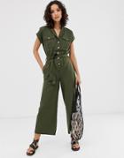 Only Utility Jumpsuit-green