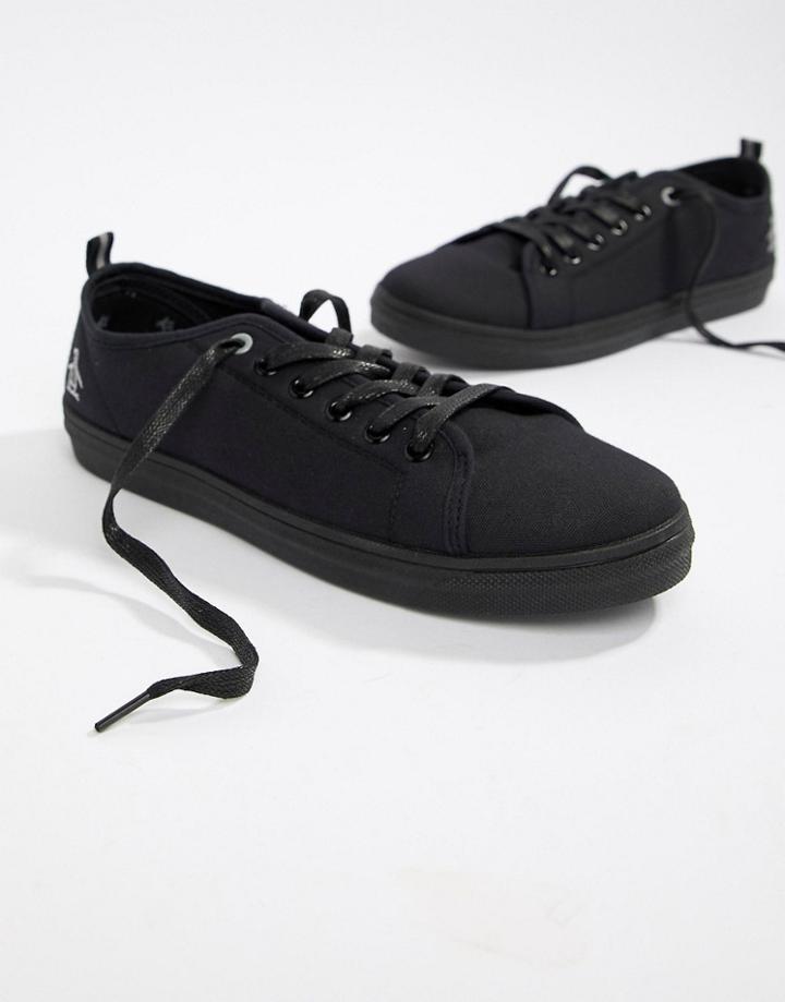 Original Penguin Faze Sneakers In Black - Black