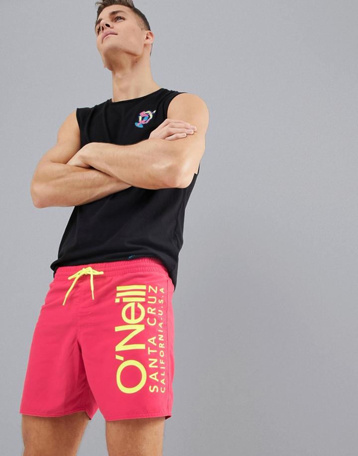 O'neill Cali Swim Shorts - Pink