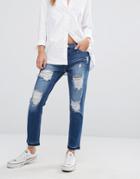 Ditto's Bethany Crop Jeans - Blue
