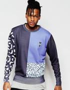 Wasted Youth Patch Sweater - Black
