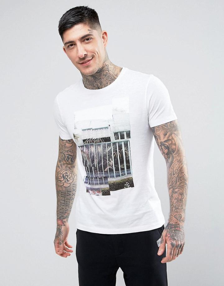 Boss Orange By Hugo Boss Tonight Graphic T-shirt White - White