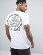 Friend Or Faux Tiger Back Print T-shirt - White