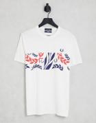 Fred Perry Reissues Archive Vine Graphic T-shirt In White