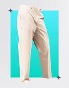 Asos Design Circular Design Skater Chinos In Beige-neutral