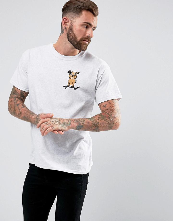 New Love Club Dog T-shirt - Gray
