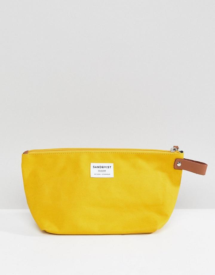 Sandqvist Cleo Toiletry Bag - Yellow