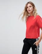 Adidas Originals Short Sleeve Logo T-shirt - Red