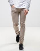 Kubban Skinny Jeans In Shitake - Brown