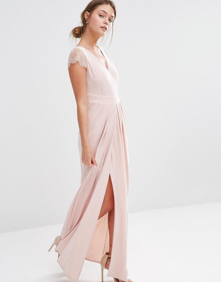 Coast Cherina Mae Maxi Dress - Blush