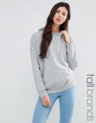 New Look Tall Relaxed Hoodie - Gray