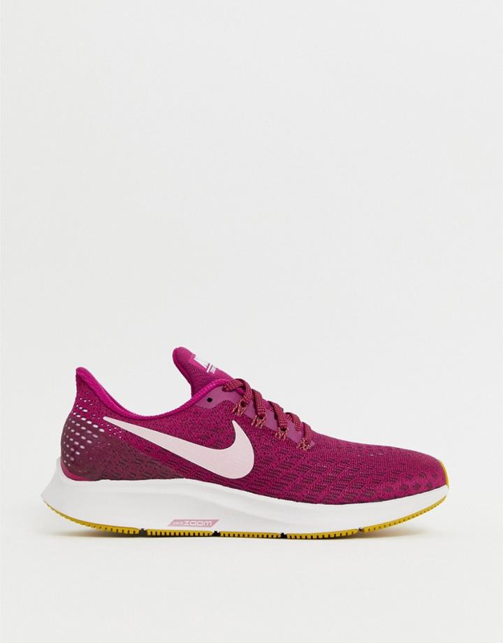 Nike Running Air Zoom Pegasus Sneakers In Berry